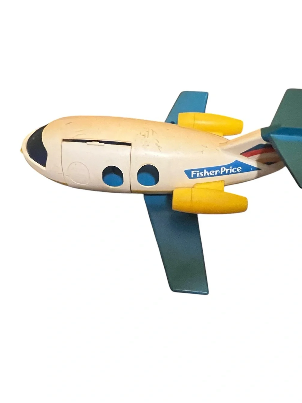 Vintage Fisher-Price Little People Airplane & Helicopter